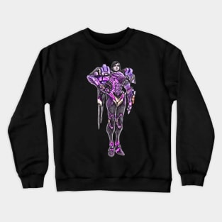 Overwatch Pharah Possessed Halloween Skin Crewneck Sweatshirt